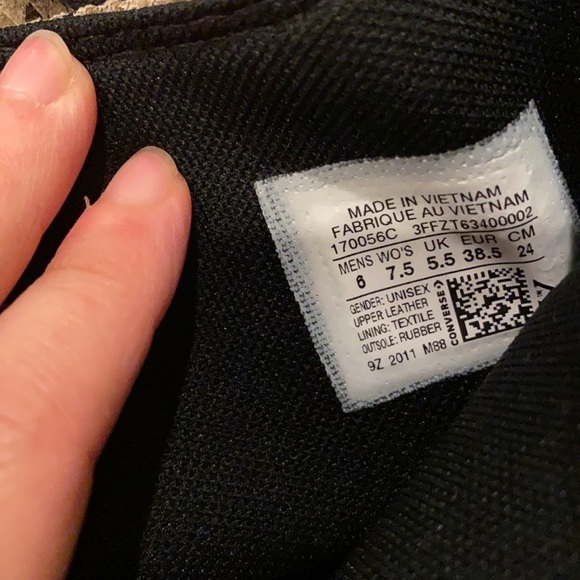 Converse / NEW Run Star Hike Snake chunky zip boot 170056C Ltd Edition 7.5 - Picture 10 of 10